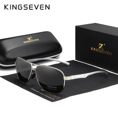 Branded Men Aluminum Sunglasses Polarized UV400 Mirror Male Sun Glasses