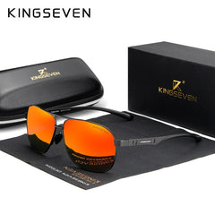 Branded Men Aluminum Sunglasses Polarized UV400 Mirror Male Sun Glasses