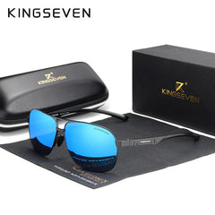 Branded Men Aluminum Sunglasses Polarized UV400 Mirror Male Sun Glasses