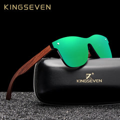 Natural wooden sunglasses men polarized original fashion sunglasses